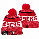 San Francisco 49ers Team Logo Knit Hat YD (5),baseball caps,new era cap wholesale,wholesale hats